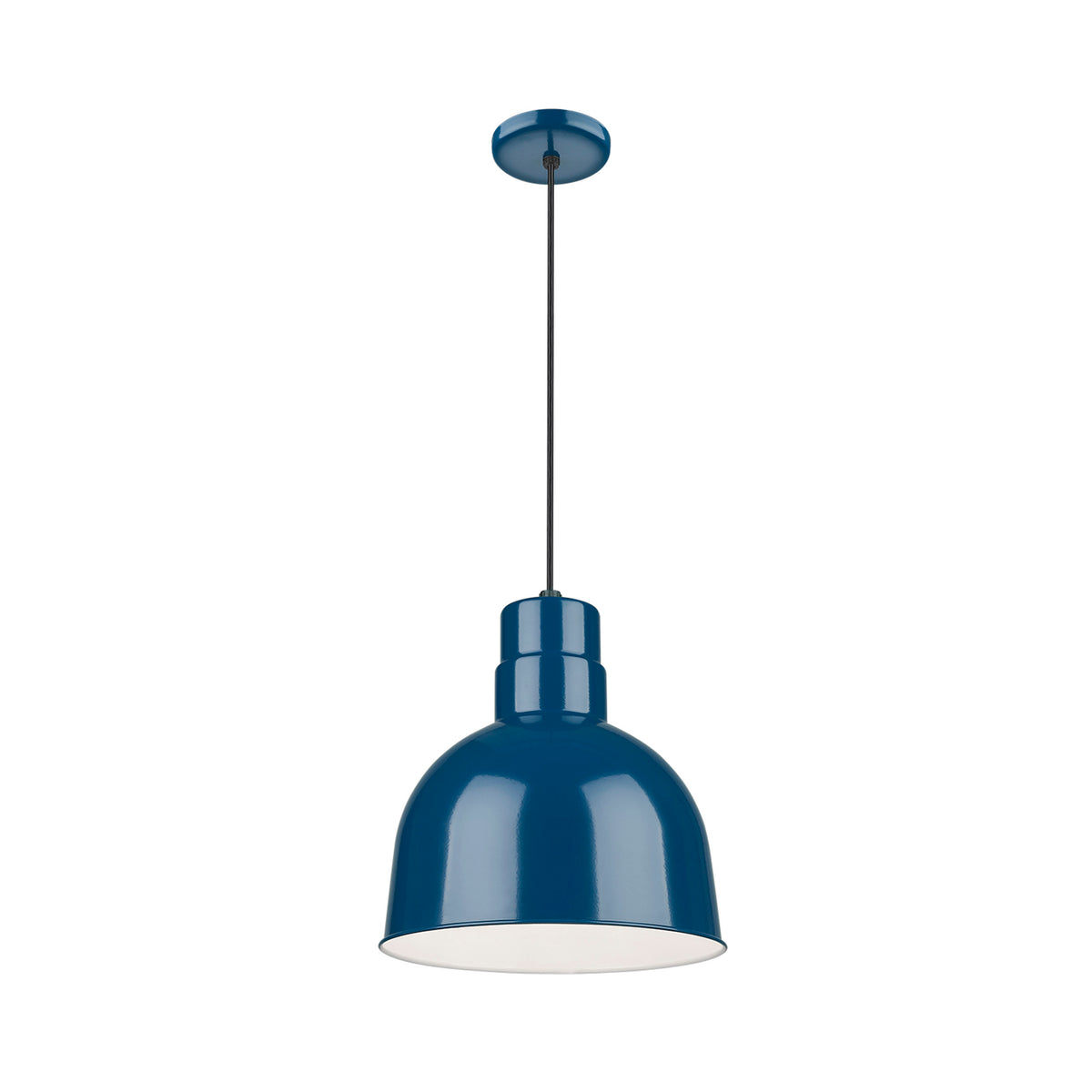 11'' R Series Navy Blue 1 Light Pendant