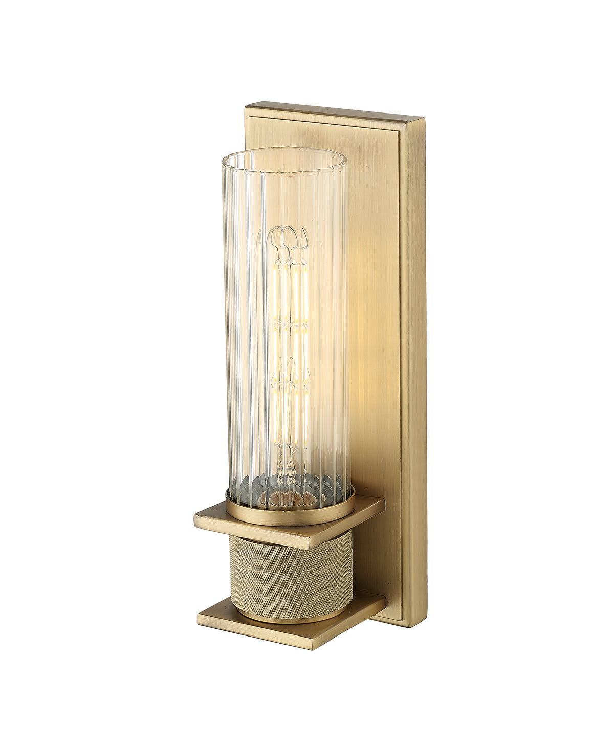 4.5''  Vintage Brass 1 Light Wall Sconce