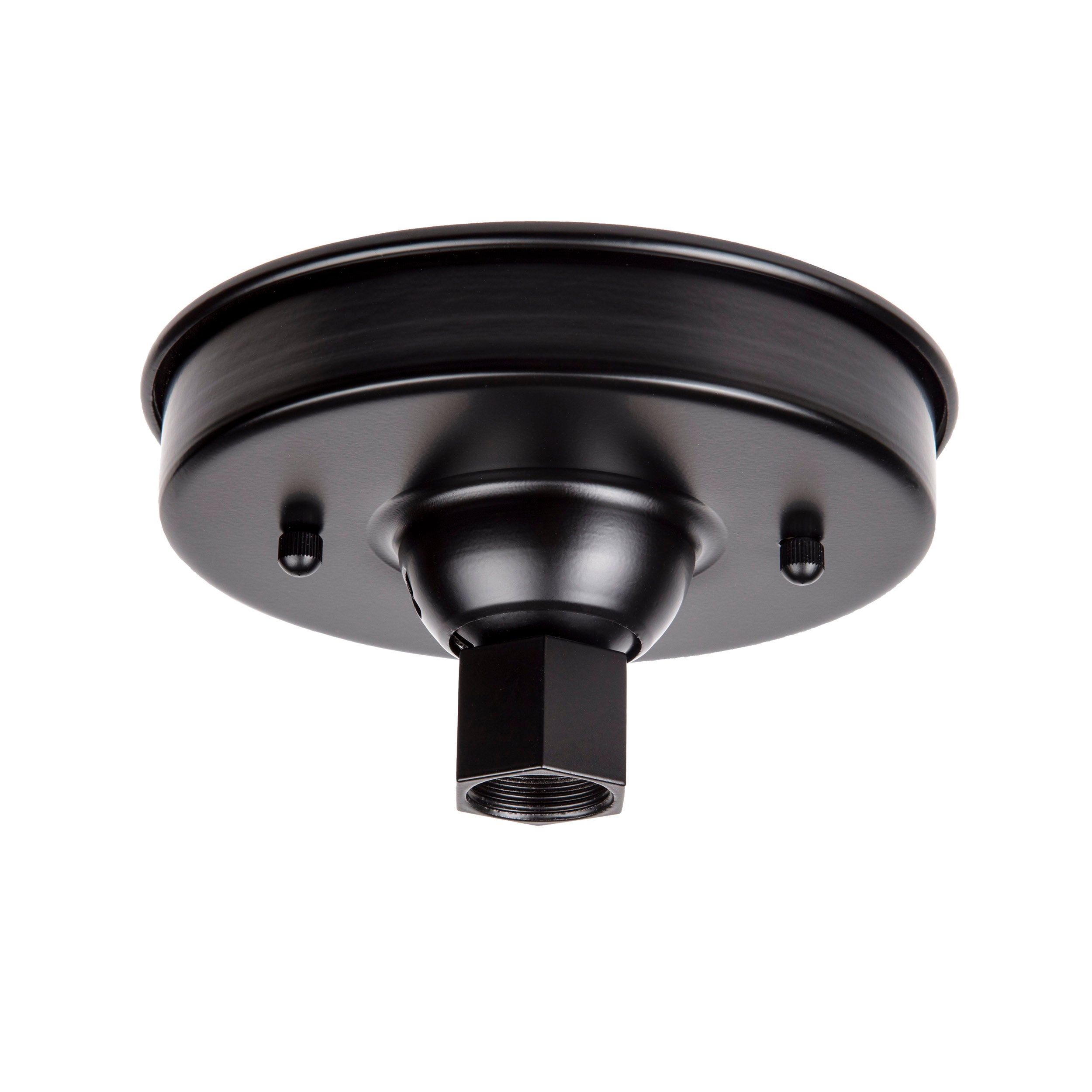 5.75'' Aluminum Satin Black R Series Canopy Kit