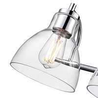 25.25'' Knightsdale Chrome 3 Light Bath Vanity