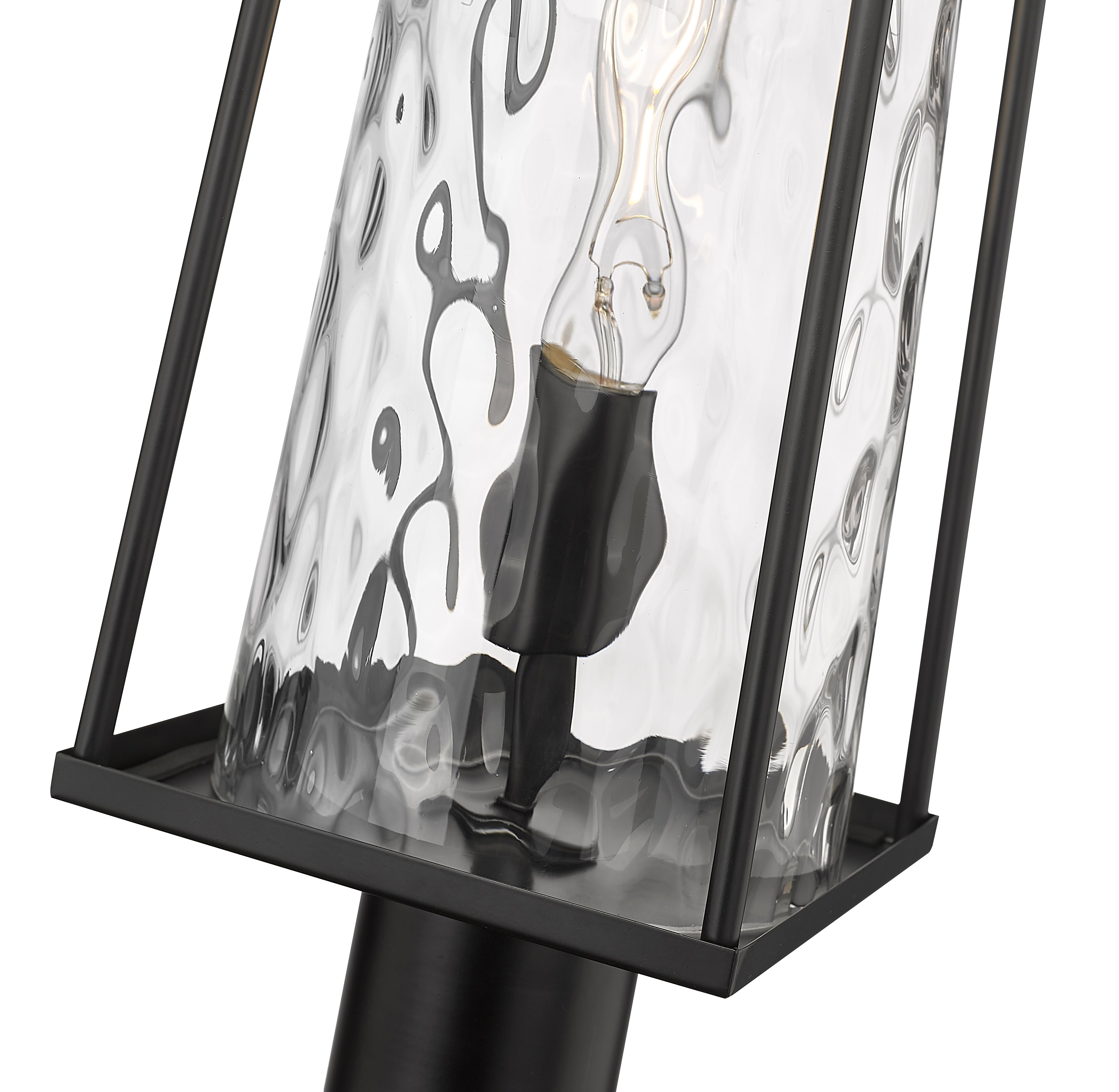 20.5'' Dutton Powder Coated Black 1 Light Post Lantern