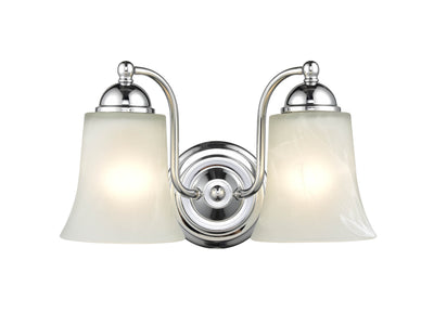 12'' Abelia Chrome 2 Light Bath Vanity