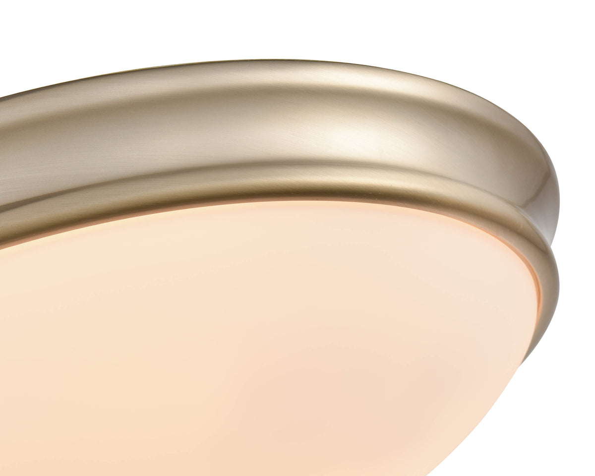4.25'' Baumann Modern Gold 2 Light Flush Mount