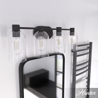 Vidria 12-inch 1-light Brushed Nickel Pendant with Clear Glass