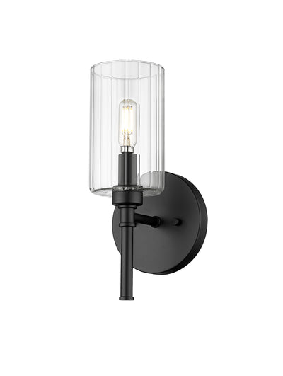 5.5'' Chastine Matte Black 1 Light Wall Sconce