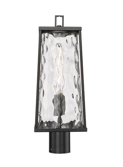 20.5'' Dutton Powder Coated Black 1 Light Post Lantern