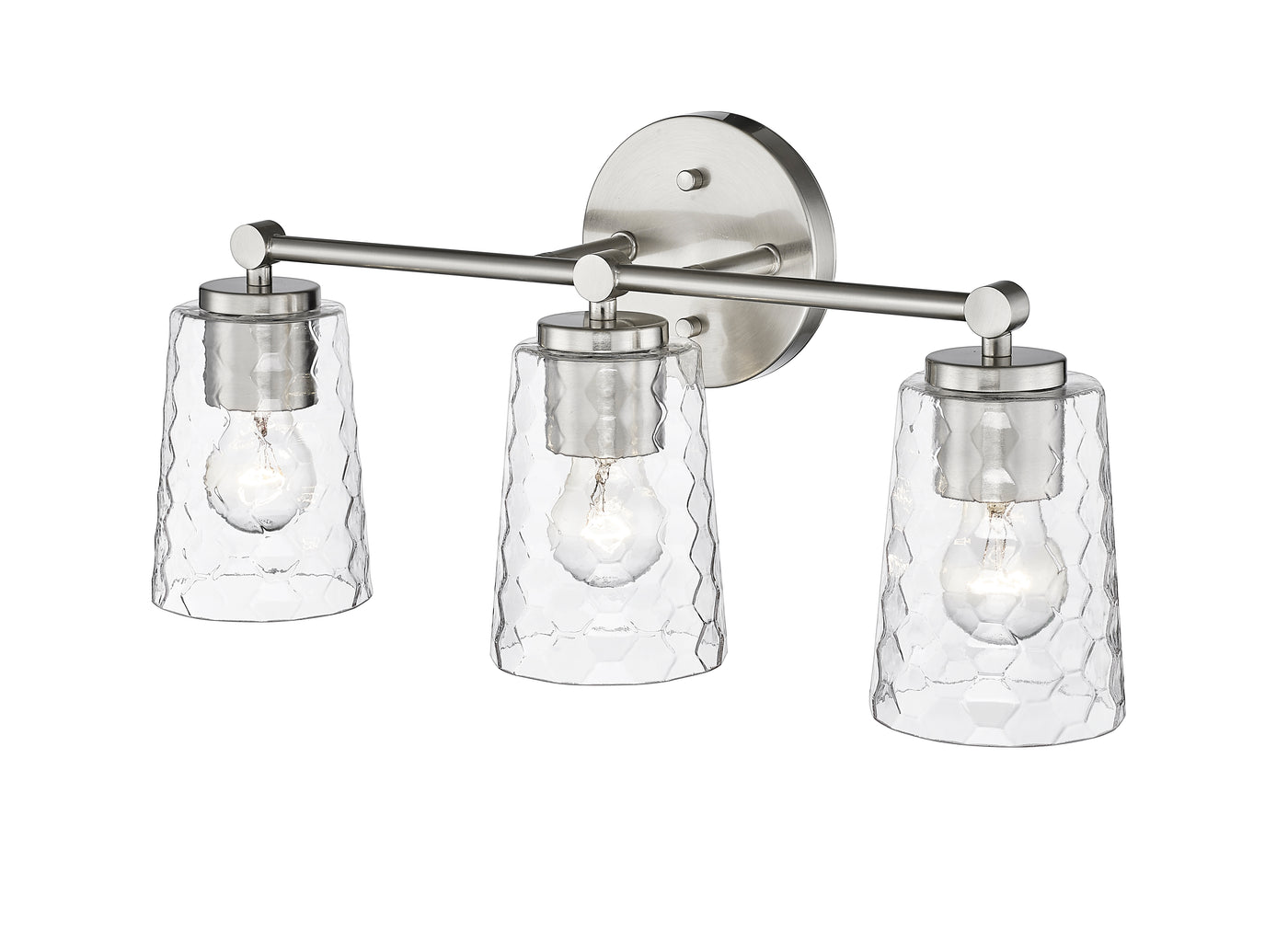 20'' Ashli Brushed Nickel 3 Light Bath Vanity