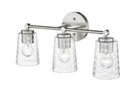 20'' Ashli Brushed Nickel 3 Light Bath Vanity
