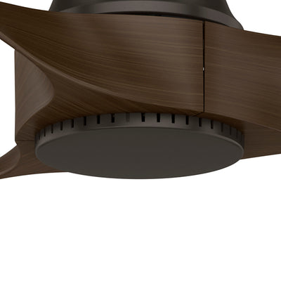 52 inch Mosley Premier Bronze Damp Rated Ceiling Fan and Wall Control