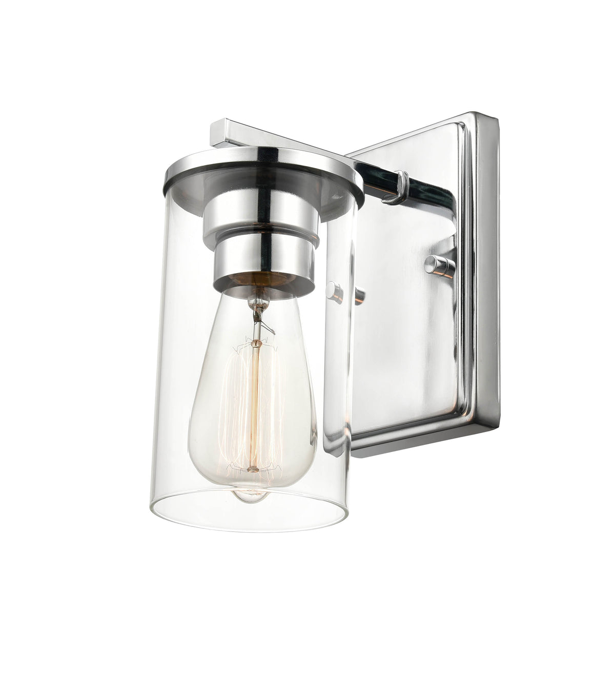 4.33'' Verlana Chrome 1 Light Wall Sconce