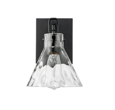 7.13'' Barlon Matte Black 1 Light Wall Sconce