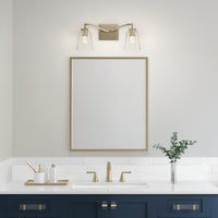 14'' Avenna Modern Gold 2 Light Bath Vanity