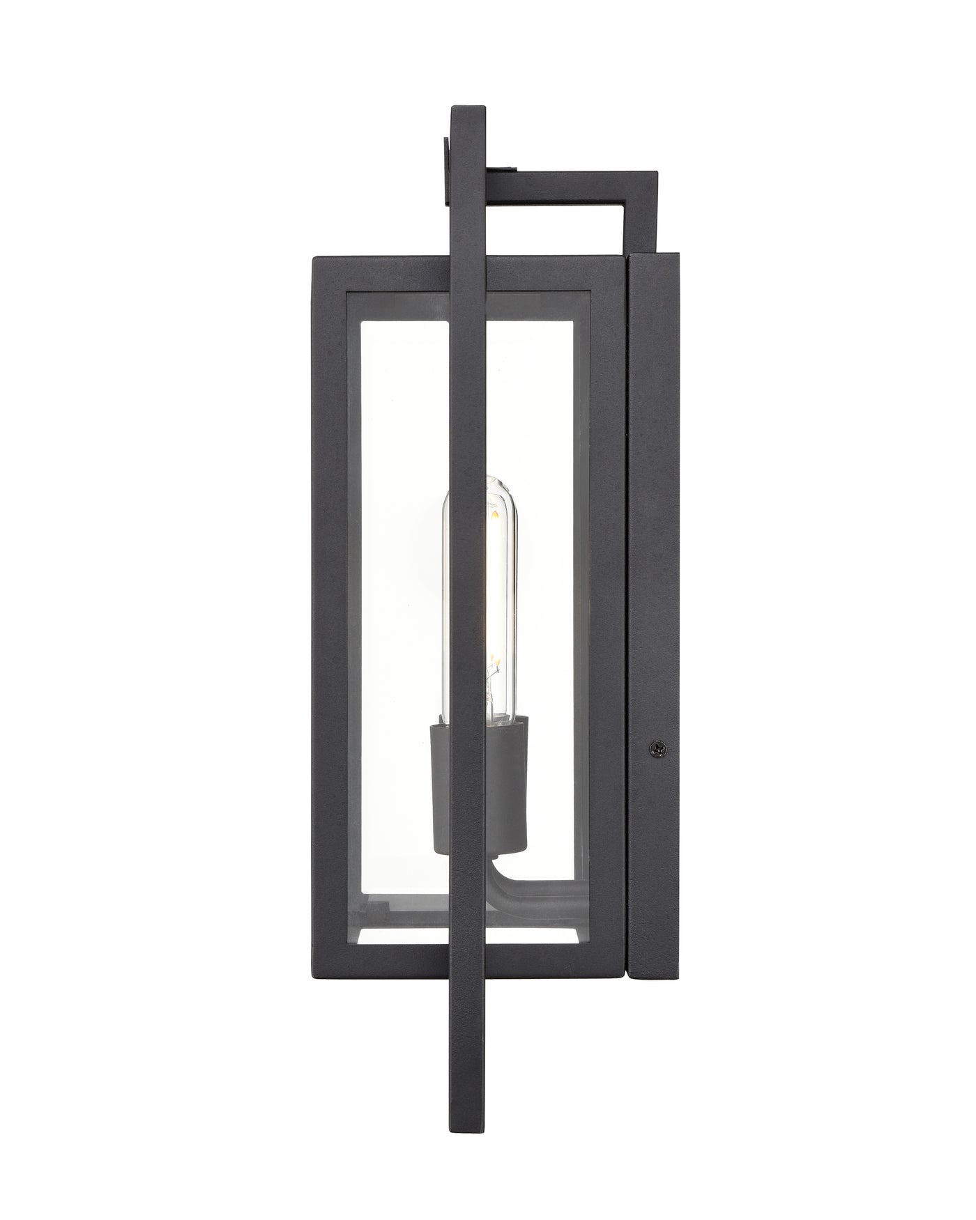 8.3'' Agatha Textured Black 2 Light Wall Sconce