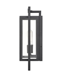 8.3'' Agatha Textured Black 2 Light Wall Sconce