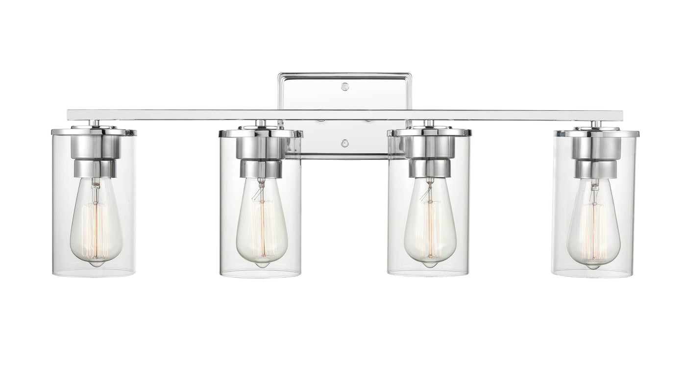 27.63'' Verlana Chrome 4 Light Bath Vanity