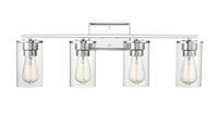 27.63'' Verlana Chrome 4 Light Bath Vanity