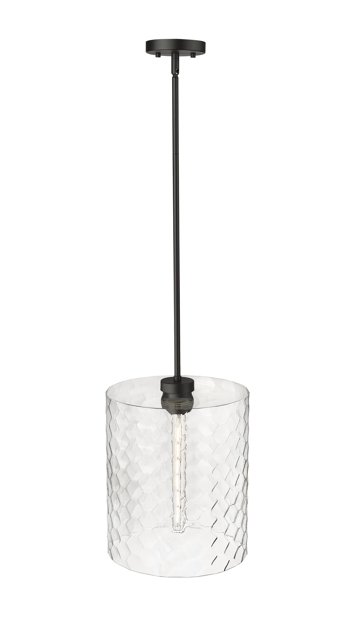 15'' Ashli Matte Black 1 Light Pendant