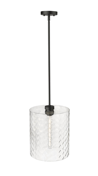 15'' Ashli Matte Black 1 Light Pendant