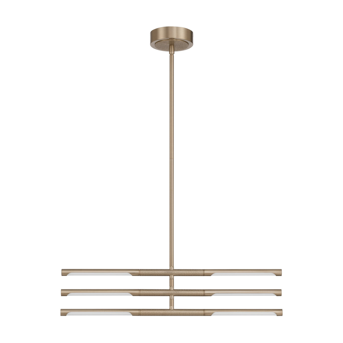Overture 24-inch 6-light Champagne Gold 5CCT LED Chandelier