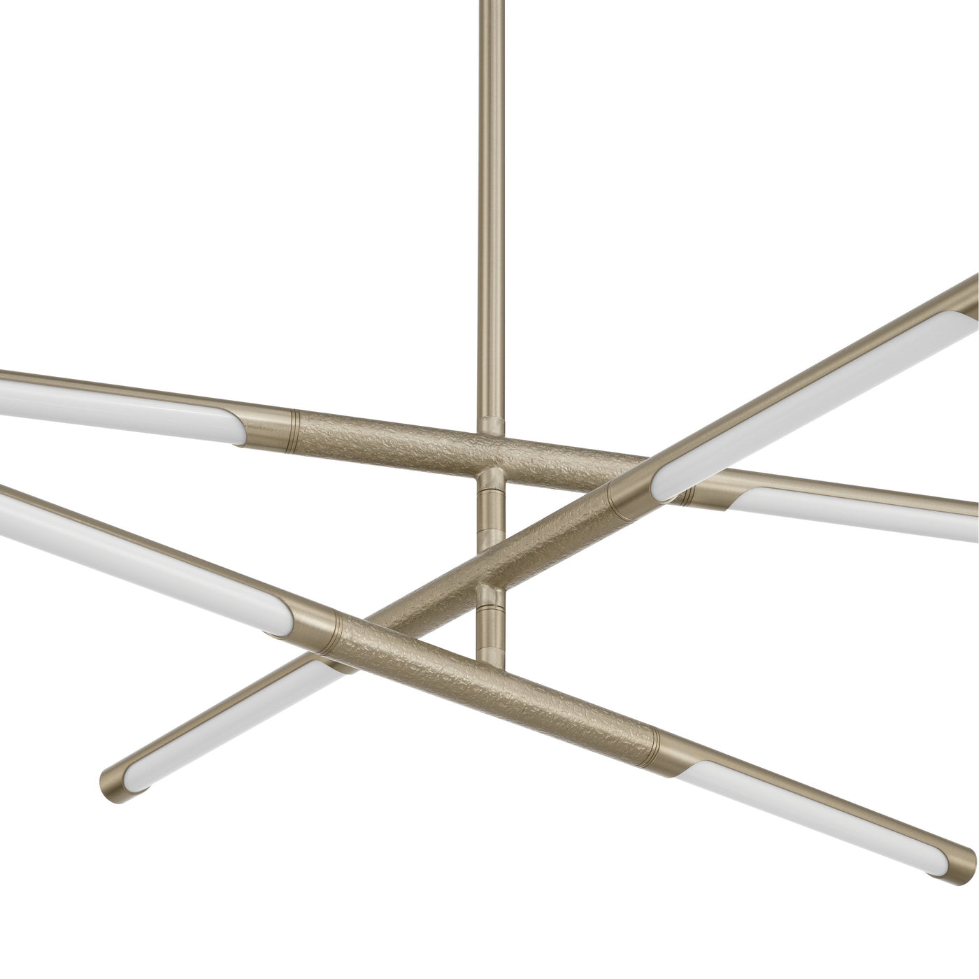 Overture 24-inch 6-light Champagne Gold 5CCT LED Chandelier