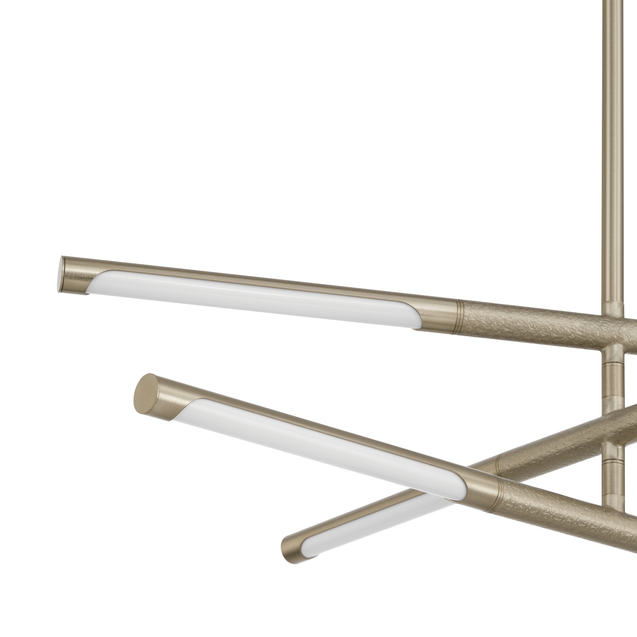 Overture 24-inch 6-light Champagne Gold 5CCT LED Chandelier