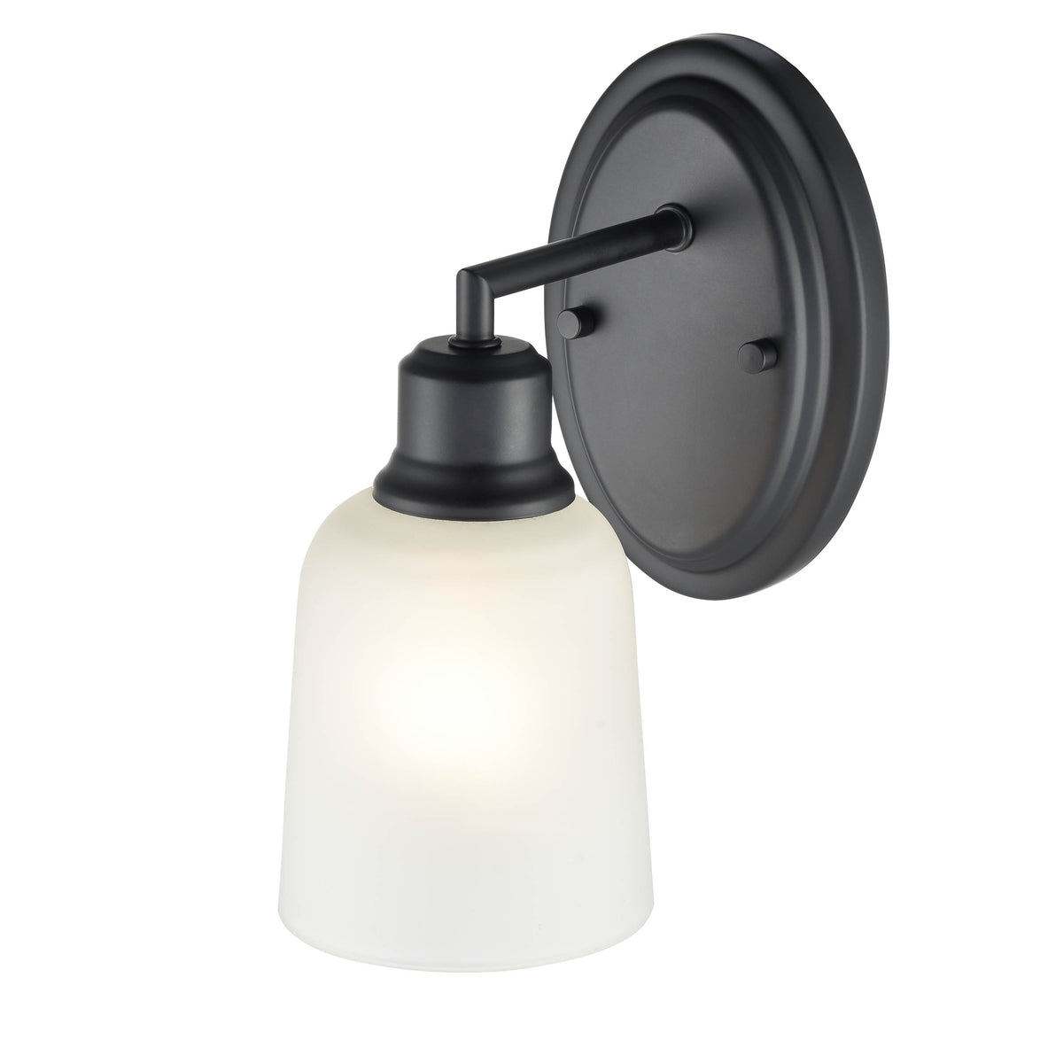 5'' Amberle Matte Black 1 Light Wall Sconce