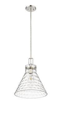 12.8'' Barlon Polished Nickel 1 Light Pendant