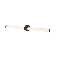 36'' Trumann Matte Black 1 Vanity Light
