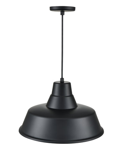 10.5'' R Series Satin Black 1 Light Pendant