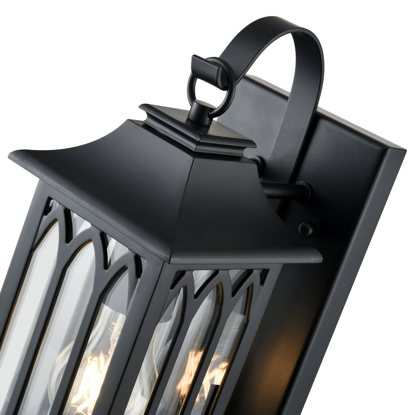 5'' Mallorey Powder Coated Black 1 Light Wall Sconce