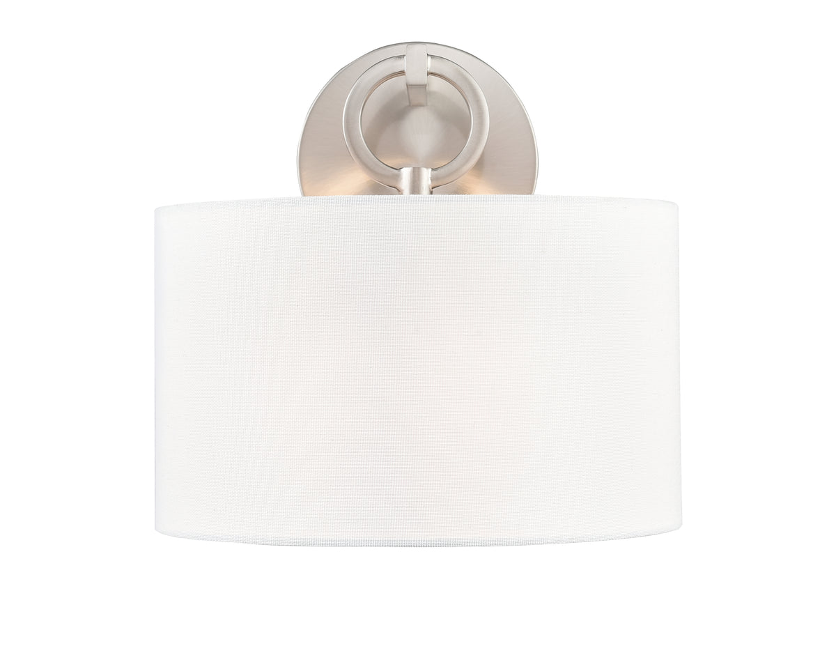 9.88'' Braxstan Brushed Nickel 1 Light Wall Sconce