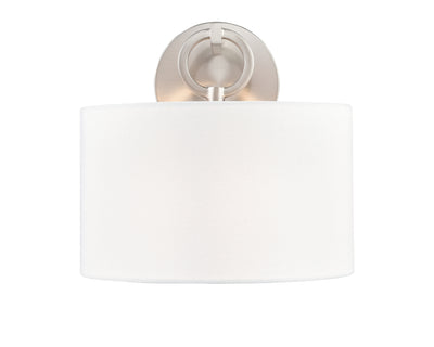 9.88'' Braxstan Brushed Nickel 1 Light Wall Sconce