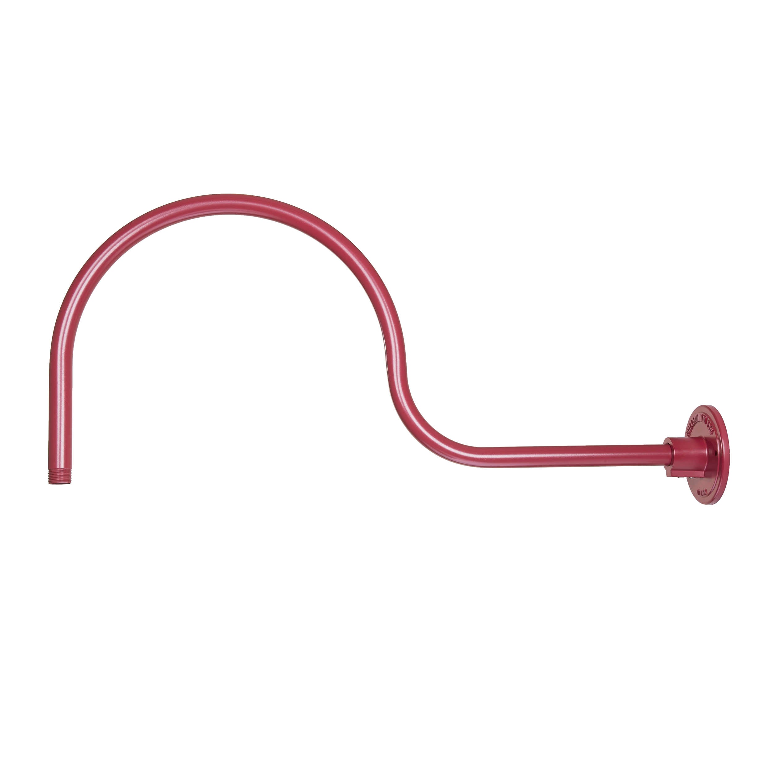 15-inch R Series Satin Red Gooseneck Arm