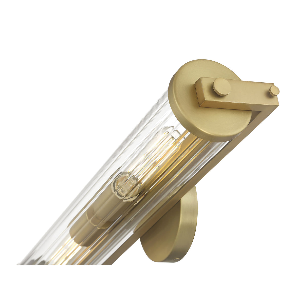 22.75'' Cylora Vintage Brass 2 Vanity Light