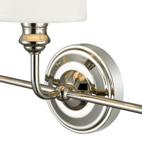 22'' Leena Polished Nickel 3 Light Bath Vanity