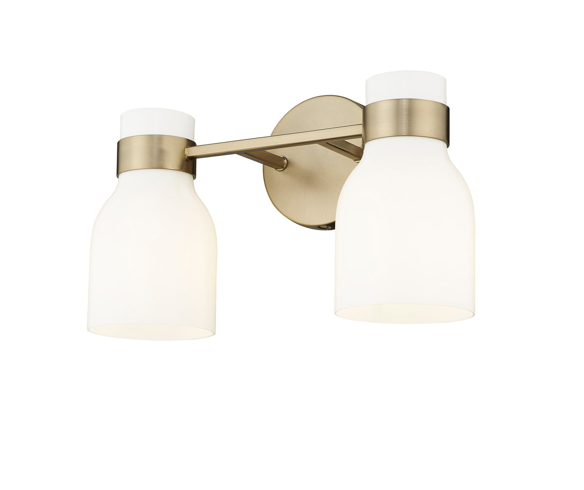 14'' Corella Modern Gold 2 Light Bath Vanity