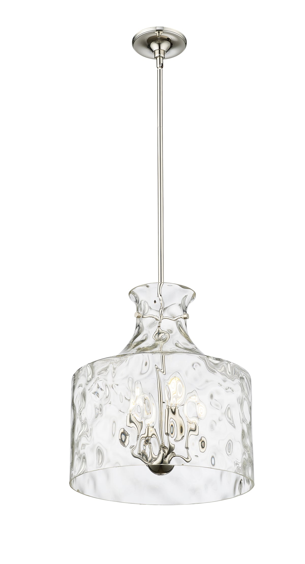 16.5'' Santorini Polished Nickel 4 Light Pendant