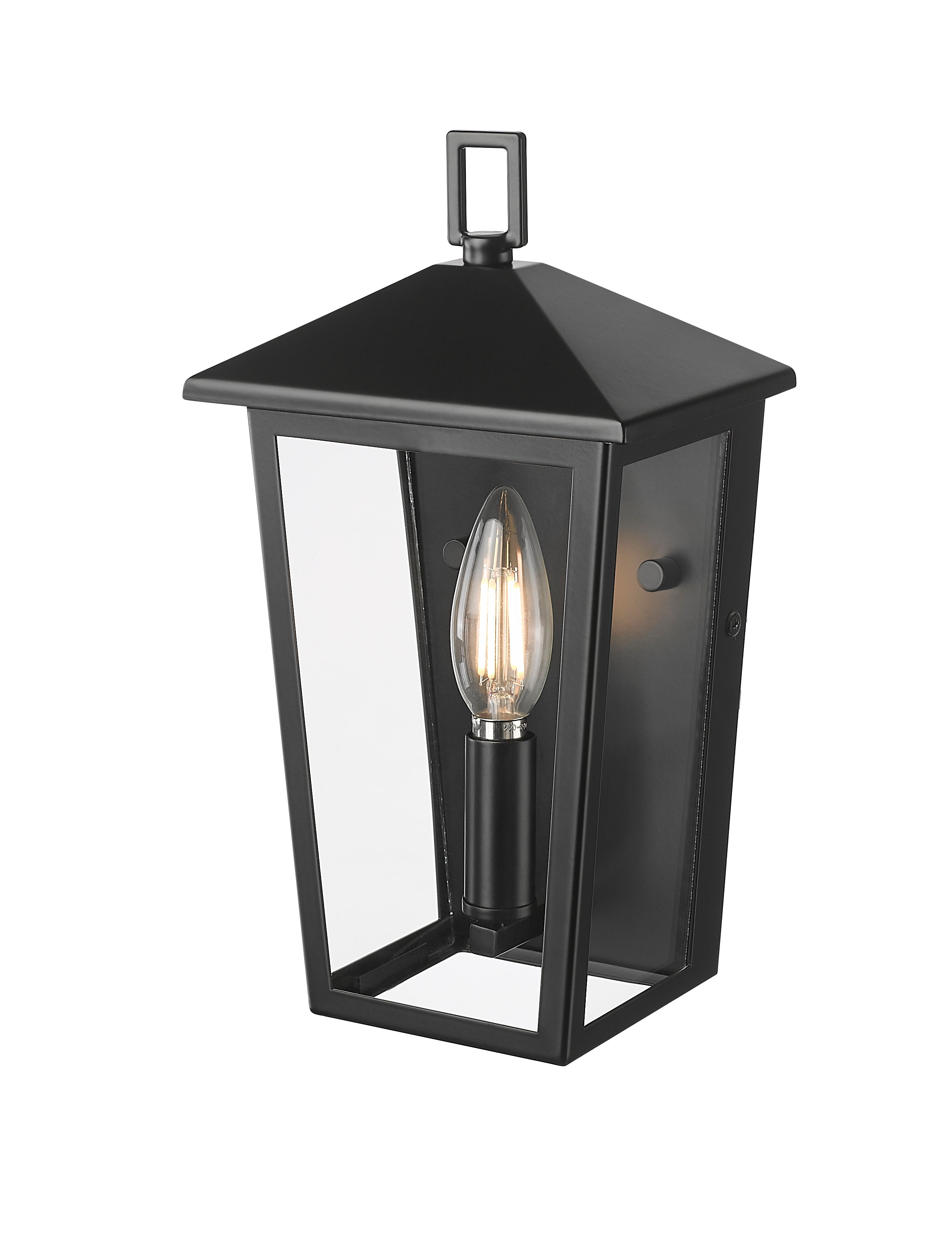 6.25'' Munger Powder Coated Black 1 Light Wall Sconce