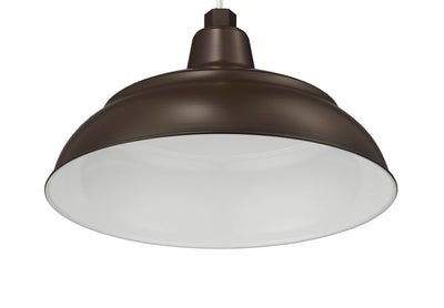 14-inch R Series Architectural Bronze Warehouse Shade