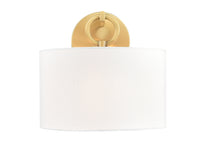 9.88'' Braxstan Vintage Brass 1 Light Wall Sconce