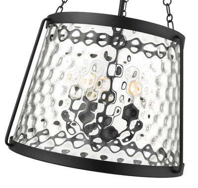 29.88'' Adabella Matte Black 5 Light Pendant