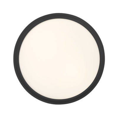 5'' Velune Matte Black 2 Light Flush Mount
