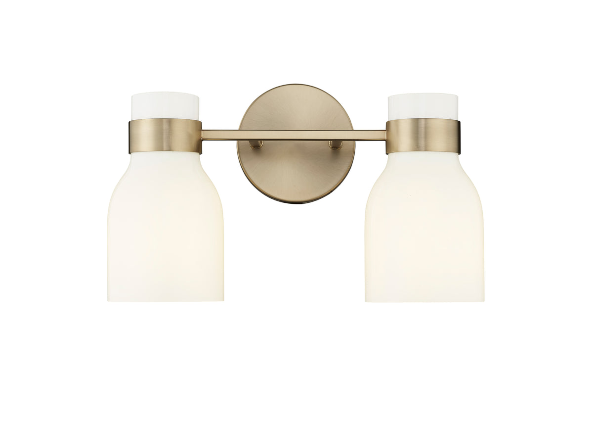 14'' Corella Modern Gold 2 Light Bath Vanity