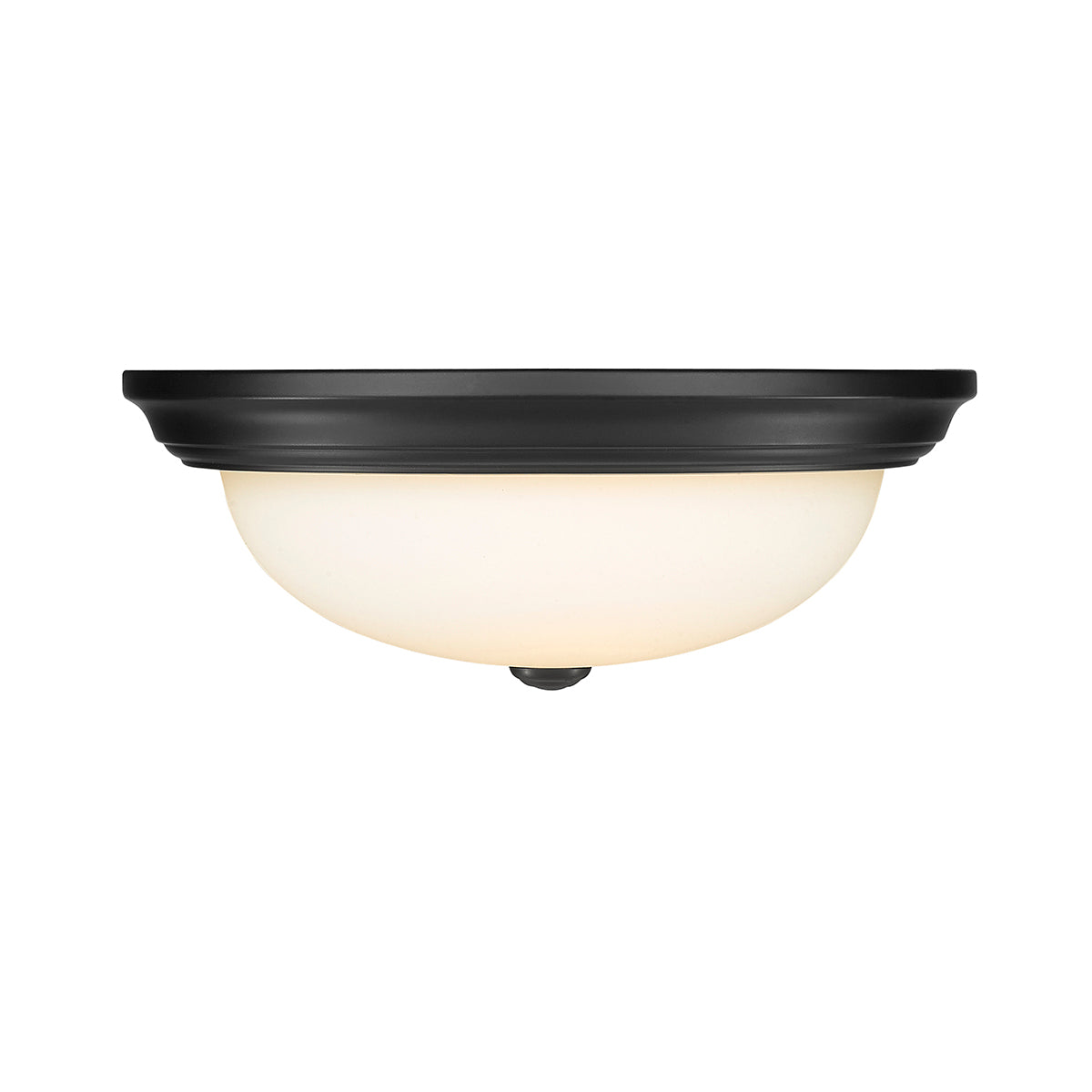 5.75'' Kipson Matte Black 3 Light Flush Mount