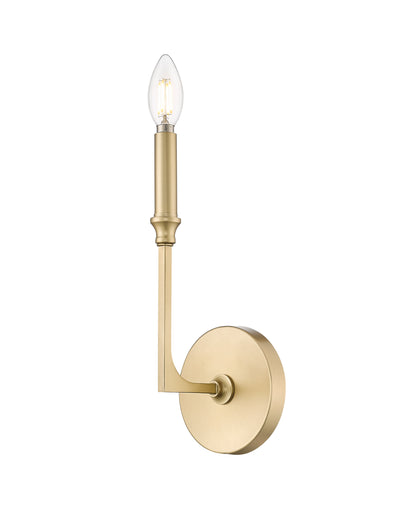 5 inch Azara Vintage Brass 1 Light Wall Sconce