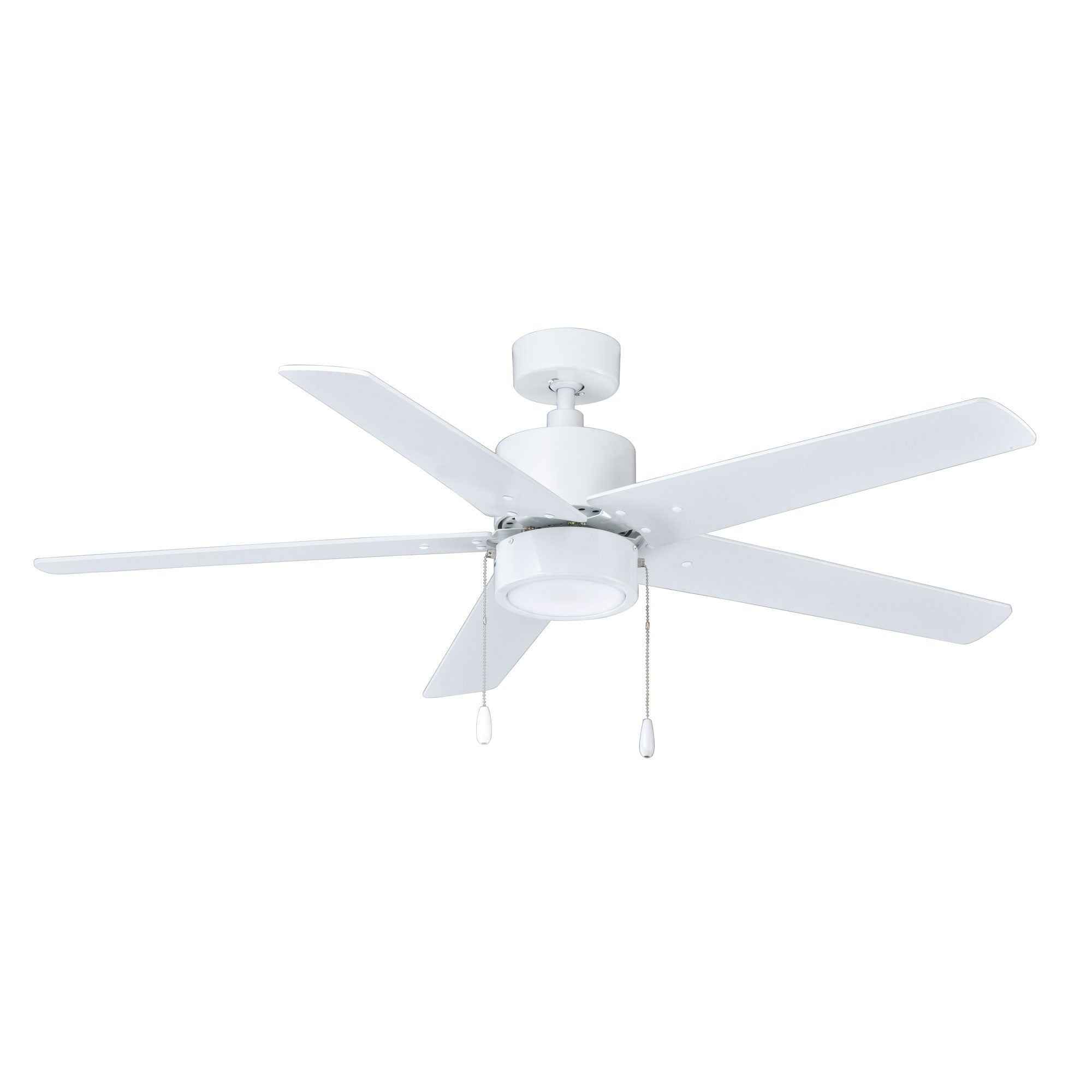 52 Inch Aldea VI AC White Indoor Ceiling Fan 5-Blade Reversible