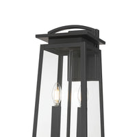 7.5'' Kendrix Powder Coated Black 2 Light Lantern