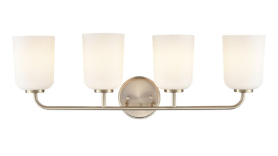 28'' Laphia Modern Gold 4 Light Bath Vanity