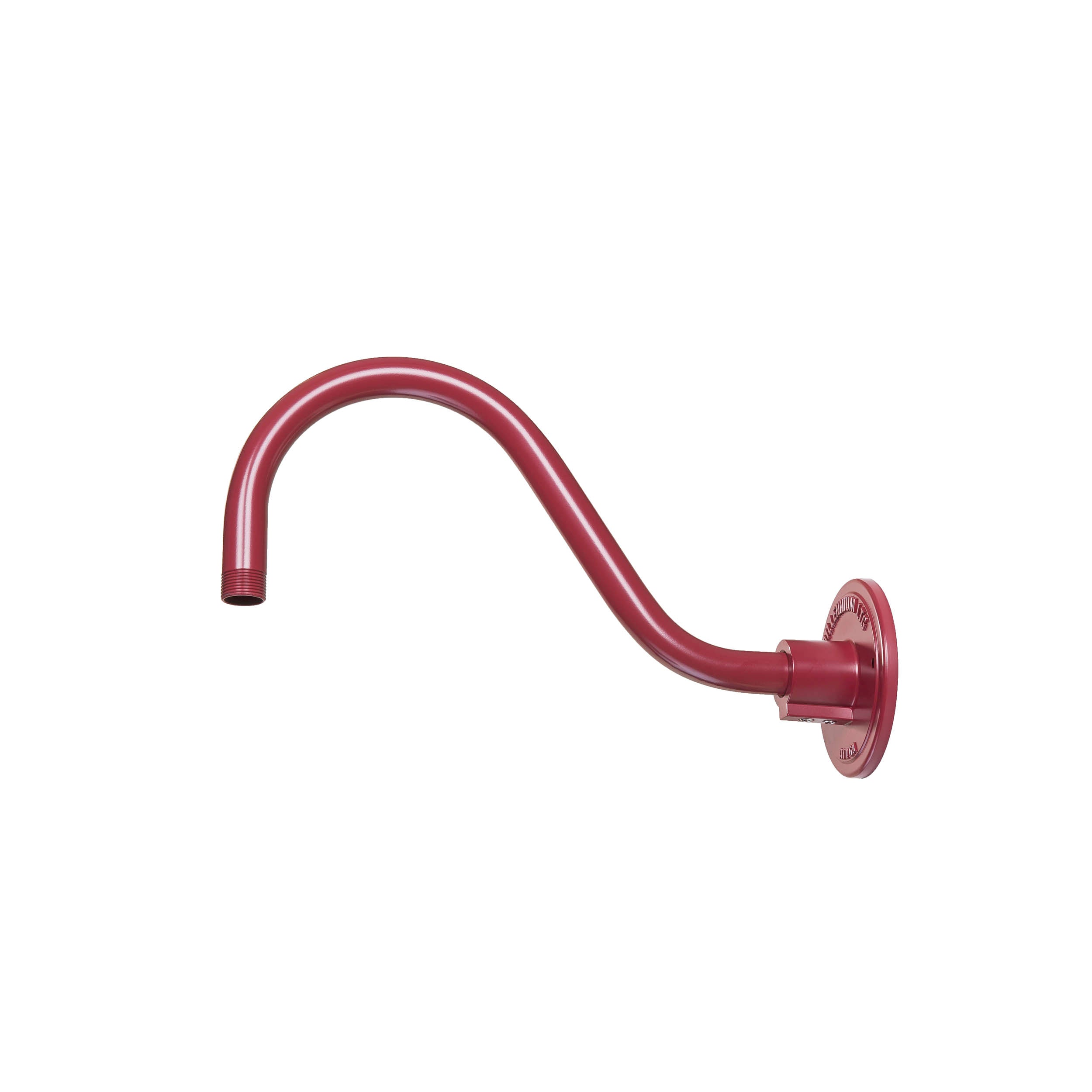9.5-inch R Series Satin Red Gooseneck Arm
