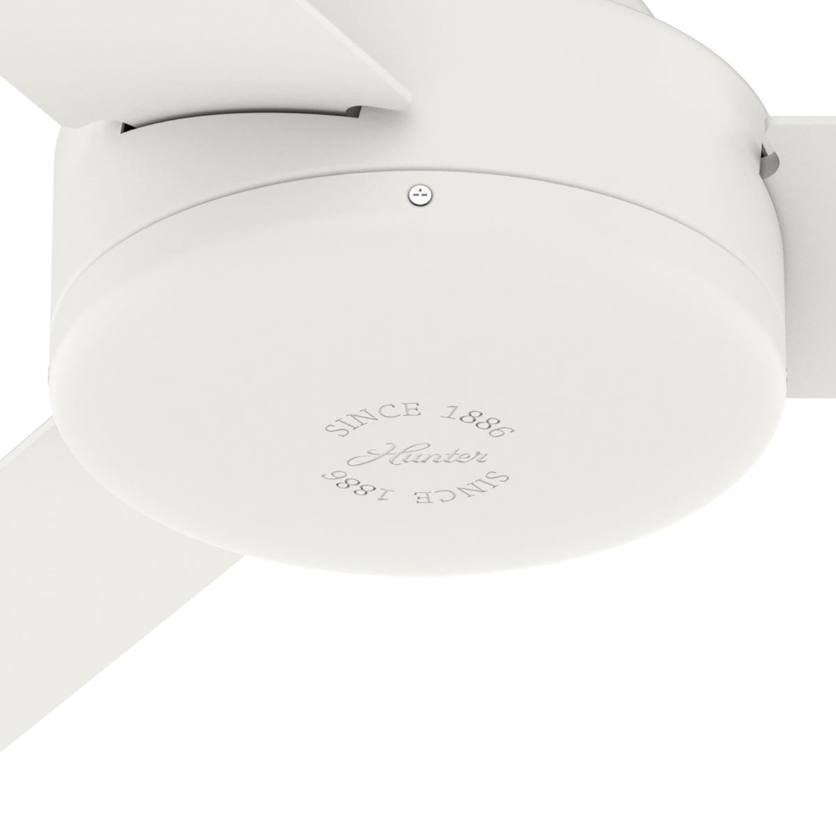 44 inch Presto Matte White Ceiling Fan and Wall Control